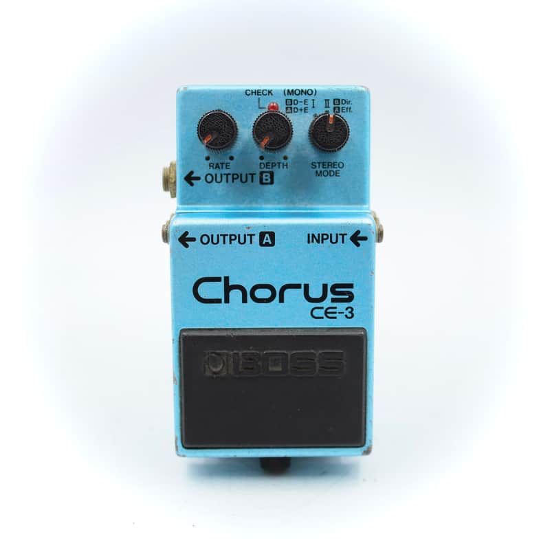 BOSS CE-3 1987年製 Boss CE-3 Chorus 1987 Made in Japan Vintage Guitar Effect Pedal