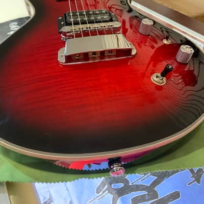 Hagstrom Ultra Swede Elec Guitar -Burgundy Burst image 9