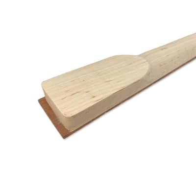 Maple Guitar Neck, 24.75" Scale Electric Guitar Neck 24 Fret with Rosewood Fingerboard - Bolt-On Heel Soild Wood image 5