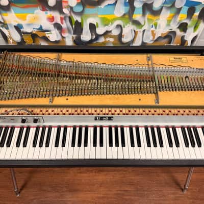 Rhodes Mark I Stage 73-Key Electric Piano 1975 - 1979 - Black Rounded Top image 2