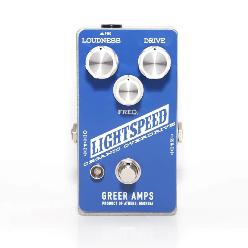 Greer Lightspeed Organic Overdrive Effects Pedal image 1