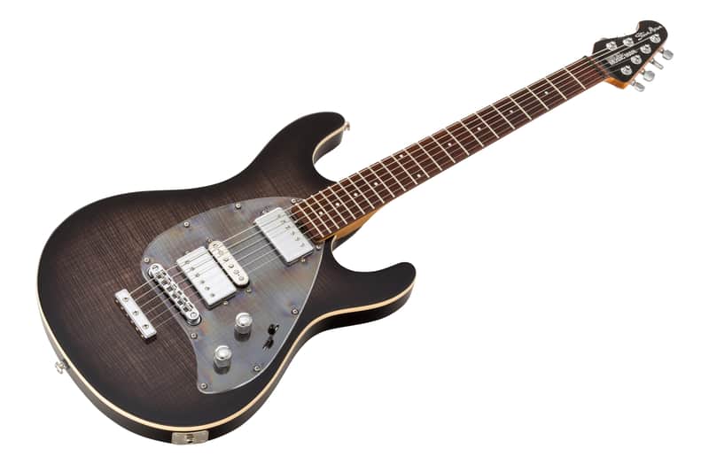 Music Man USA Steve Morse Y2D Darklord Limited Edition BKB - Black