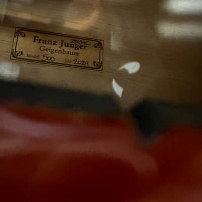 Franz Junger Model 500 7/8 Cello image 4