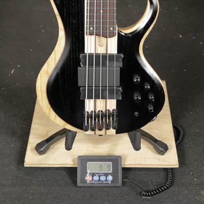 Ibanez Bass Workshop BTB865SC 5-String Bass Weathered Black image 8