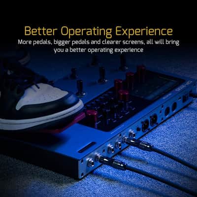 Valeton GP-200X Multi-Effects Guitar & Bass Processor Pedal with Amp Modeling, IR Cabinet Simulation, FX Loop, MIDI I/O, Expression Pedal, USB Audio Interface (Price includes the import duty to US buyer) image 5