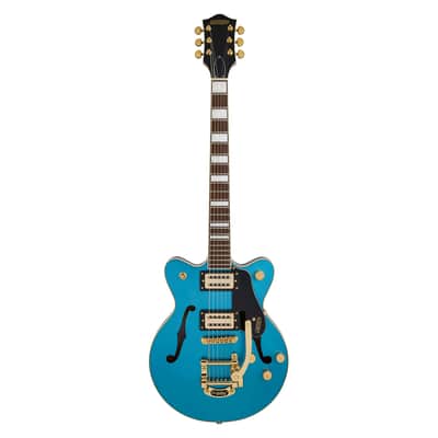 Gretsch G2655TG Streamliner Center Block Jr. Double-Cut w/ Bigsby - Riviera Blue image 2