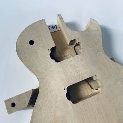 Veneer Maple Top Single Cut Guitar Body image 2