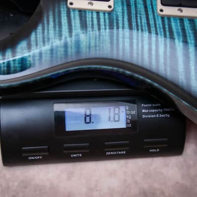 PRS USA Paul Reed Smith Custom 24 Floyd 10 top "Cobalt Blue + Ebony" (2024) image 23