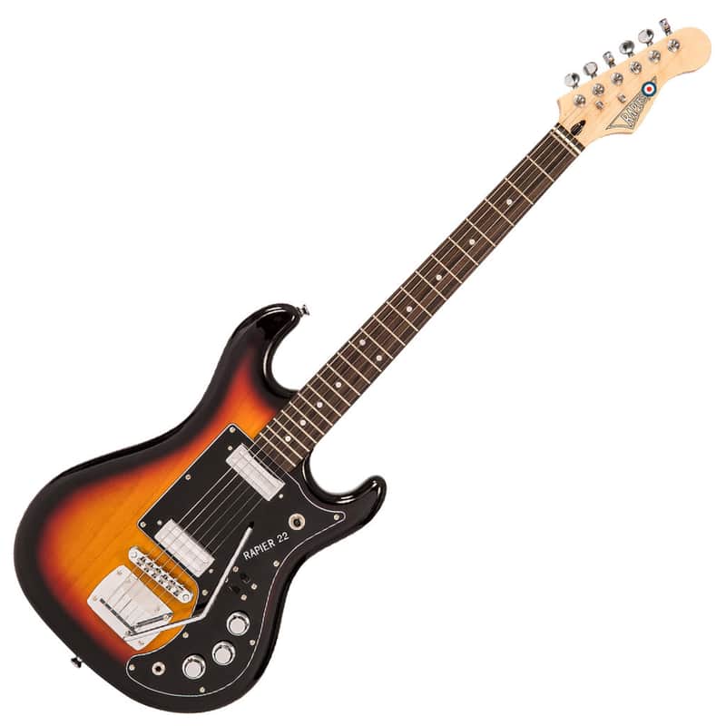 Rapier 22 Electric Guitar ~ 3 Tone Sunburst image 1