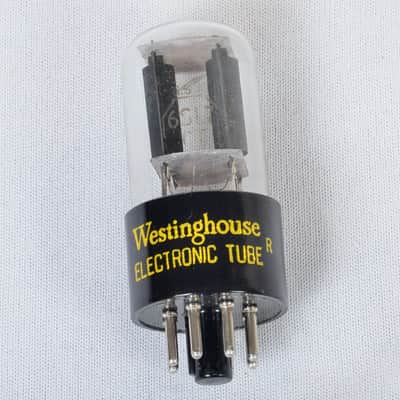 NOS Westinghouse 6SL7GT Vacuum Tube – Tests Like New – Very Strong – USA Made image 2