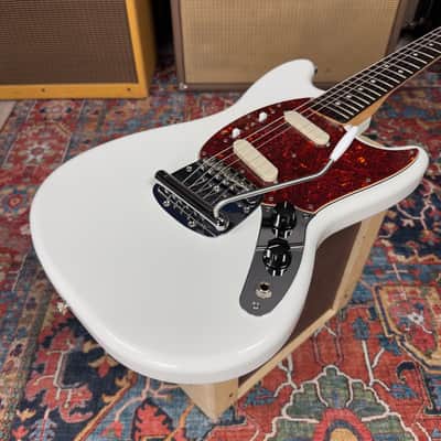 Fender Mustang Traditional 60's Olympic White Rosewood image 12