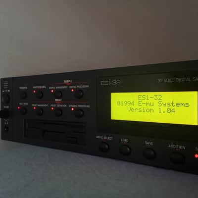 New green LCD display only for Emu Esi 32 with 14 pin Lcd (for destinations outside of those specified, please write to me)