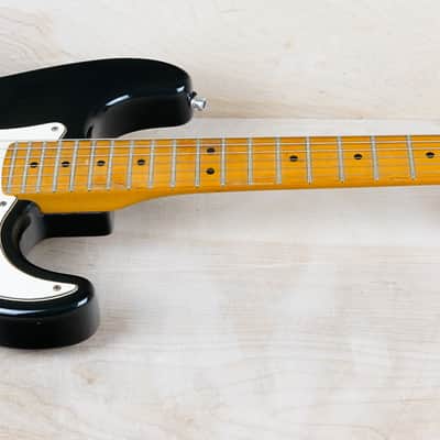 Fender American Standard Stratocaster 50th Anniversary 1996 Black USA w/ Hard Case image 3