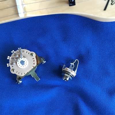 Reverse Control Fender Telecaster Wiring Kit PIO Tone Cap 250K Pots image 4