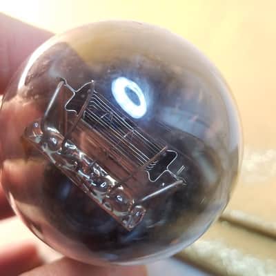 RCA Type 71A Antique tNOS AT1000 TESTED Vacuum Tube Engraved Globe Power Amplifier CX371 1926-1930 image 5