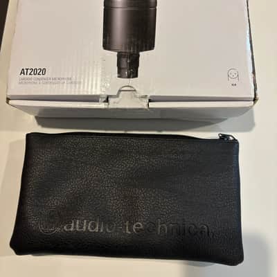 Audio-Technica AT2020 Large Diaphragm Cardioid Condenser Microphone 2010s - Black image 7