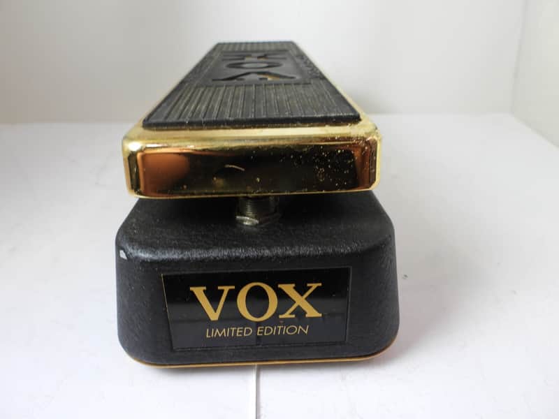 Rare Vox V847 Wah Limited Edition Gold Plated Effects Pedal Free USA Shipping image 1