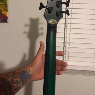 Schecter Stilletto studio 5 2023 - Green image 3