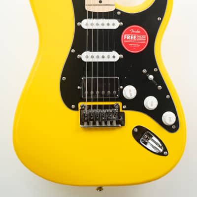 Squier FSR Affinity Series HSS Stratocaster Graffiti Yellow image 1