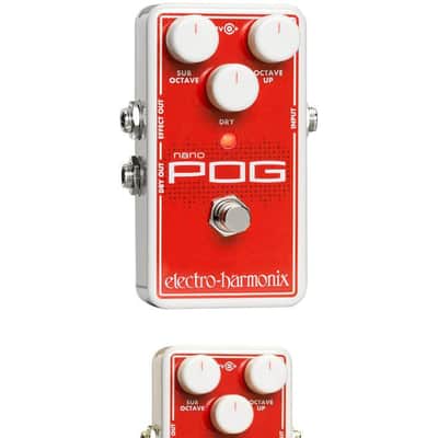 Electro Harmonix NanoPog Polyphonic Octave Generator Guitar Effect Pedal - New image 6