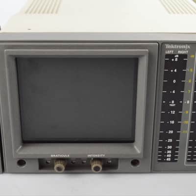 Tektronix 760A Stereo Audio Monitor Oscilloscope 760 A Rack Rackmount #32102 image 3