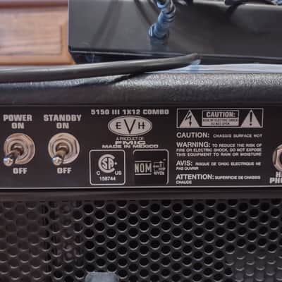 EVH 5150 III 50 watt 1x12" Electric Guitar Amp Combo image 18