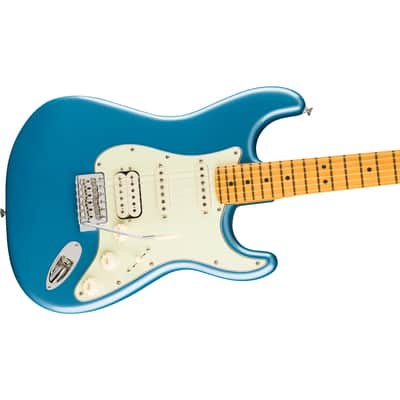 Fender American Professional Classic Stratocaster HSS MN Faded Lake Placid Blue - Electric Guitar image 4