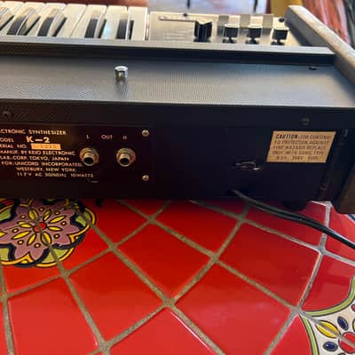 Univox Korg Mini-Korg K2 Classic Analog Synth - ORIGINAL 1975 image 13