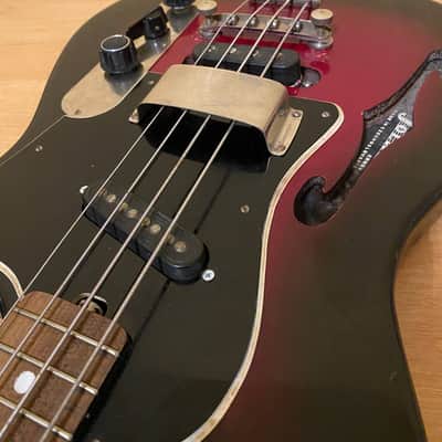 Jolana Iris Bass Guitar Czechoslovakian Telecaster Vintage and Rare image 7
