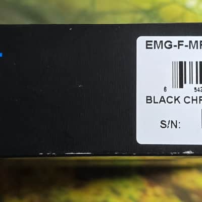 EMG MF-B5/MF-N5-BRBC Marty Friedman Signature Humbucker Set 2010s - Black Brushed Chrome image 6