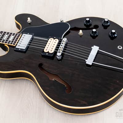 1979 Gibson ES-335 TDW Semi-Hollow Vintage Guitar Walnut, Tarback + DiMarzio Super Distortion, Case image 10
