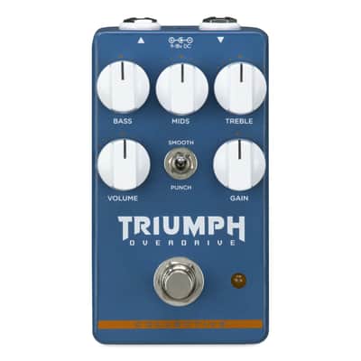 Wampler Triumph Overdrive Blue image 1