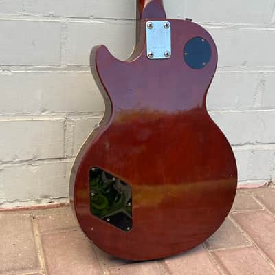 RARE 1973 Greco EG-360S Les Paul "Tobacco Burst" Pancake Body + Nylon Saddles + Alnico 2 Humbuckers (PRE-SERIAL MIJ MADE IN JAPAN Lawsuit Era) + GIG BAG image 8