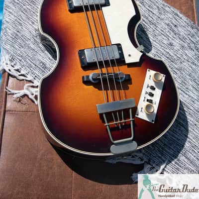 1990 Greco VB-650 - Violin Bass - Fab Four! - Sir Paul McCartney Beatles - Made In Japan - Demo Video - Pro Set Up w Perfect Frets/Action/Intonation image 4
