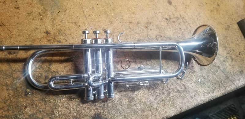 Vintage Conn 8B Lightweight Artist Trumpet in Silver Plate! | Reverb