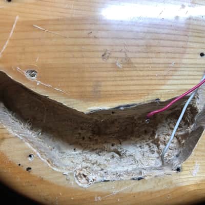 VINTAGE LAWSUIT PROJECT PRECISION BASS 70s - Natural PARTS & REPAIR image 4