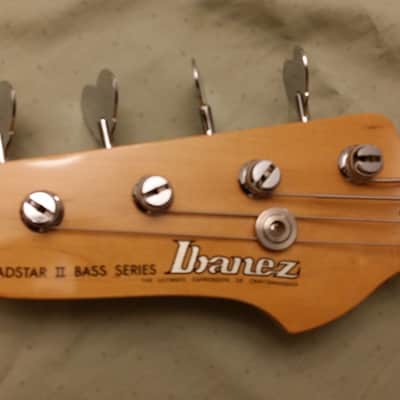 Lefty Ibanez RoadStar II Bass MIJ 1985 Black image 10