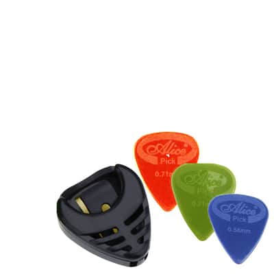 JOYO + CALINE Package Deal -JOYO JCP-01 Guitar Capo Quick Change Key Clamp +   Caline CT-03B Tuner + Picks image 5