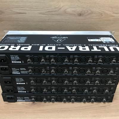 5x Behringer Ultra-DI Pro DI4000 4-Ch Active Direct Inject Box 2010s - Standard image 3