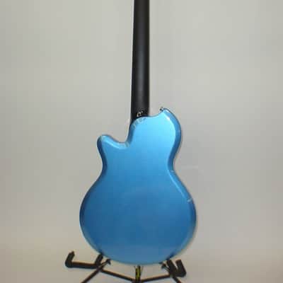 Supro 2010BM Island Series Jamesport Electric Guitar - Ocean Blue Metallic image 11