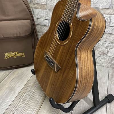 Washburn #WCGM55K-D - Comfort Series G-Mini 55 - Satin Koa with Gig Bag image 12