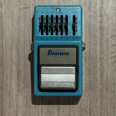 Ibanez GE9 Graphic EQ 1980s - Blue image 1