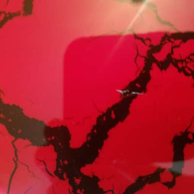 Charvel Charvette Model 270 1990 Red/Black Crackle image 7