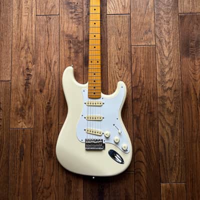2011 Fender ST-57 Stratocaster ‘57 Reissue Vintage White MIJ Japan image 2