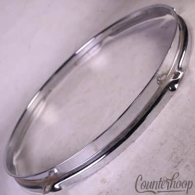 Ludwig 13" 6-Lug Tom Drum Batter/Resonant Rim/Hoop Steel Classic Vintage 60s-70s image 1