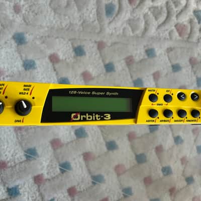 E-MU Systems Orbit-3 Rackmount 128-Voice Super Synth 2001 - Yellow