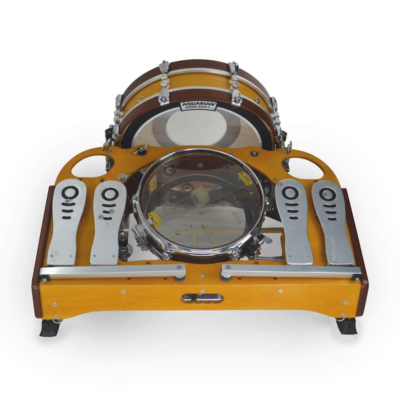 Farmer Foot Drums - 6 Pedal | Portable Acoustic Foot Percussion for Guitar Players image 1