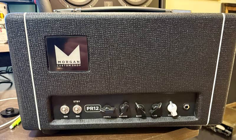 Morgan PR 12 Custom Shop for LA Vintage Gear 2023 - Black Tolex image 1