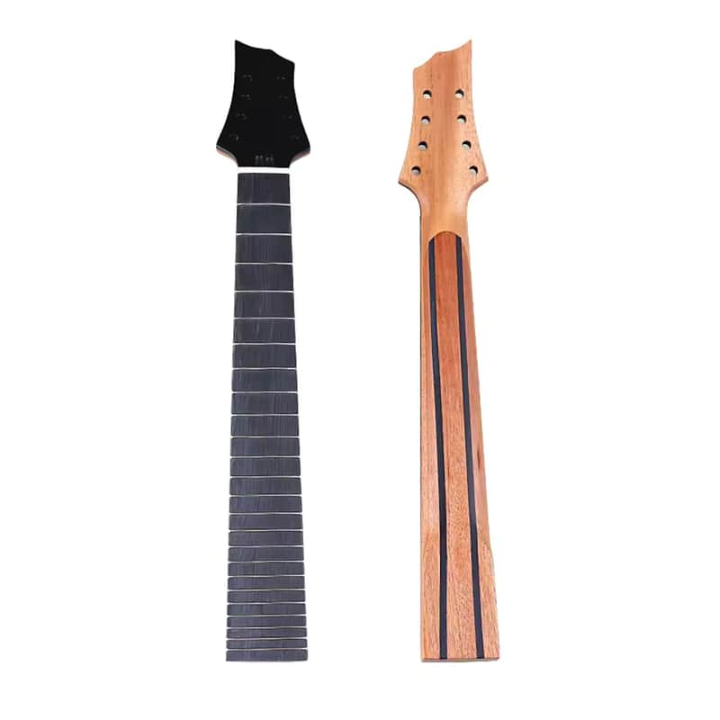 Okoume 8-String Guitar Neck, 24 Fret, Artificial Rosewood Fretboard image 1