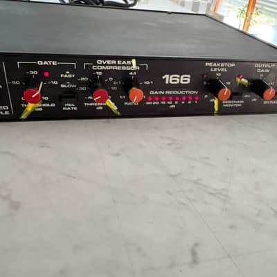 dbx 166 2-Channel Dynamics Processor 1980s - Black image 5